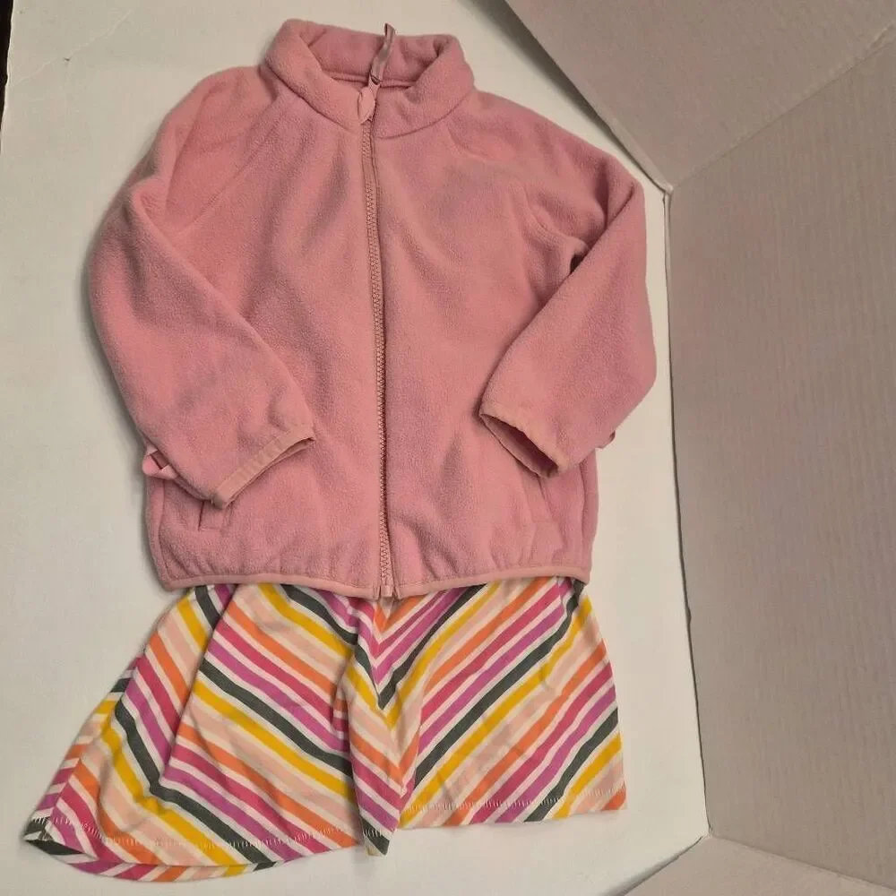 3T Girls Clothing Bundle Baby Gap Coveralls Cat & Jack Fleece Old Navy Sundress